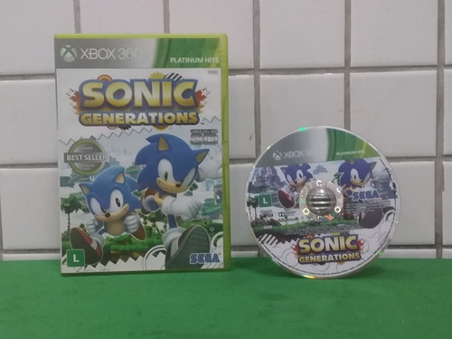 Xbox 360 Jogo Sonic Generetions Original